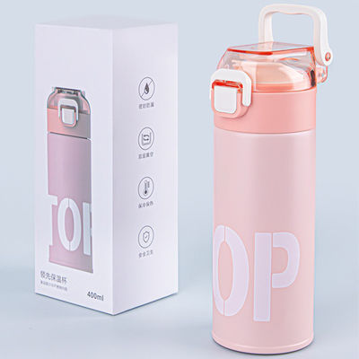 Estilo de design clássico garrafa de água feminino taça recta e personalização de logotipo personalizado