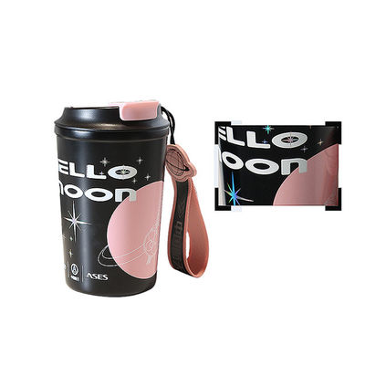 Copo de café de viagem de aço inoxidável reutilizável à prova de vazamento 380ml 510ml