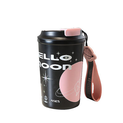 Copo de café de viagem de aço inoxidável reutilizável à prova de vazamento 380ml 510ml