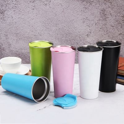 Copo de café isolado 17oz e 18oz Copas de aço inoxidável para compra em massa