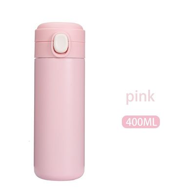 Garrafa de água de vácuo de 500 ml de aço inoxidável com cor sólida e amostra fornecida