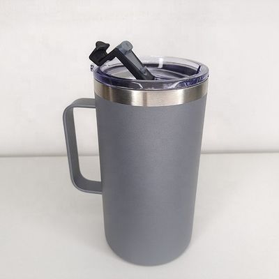 Taça de café de aço inoxidável de vácuo personalizada com mão 12-24 horas de isolamento