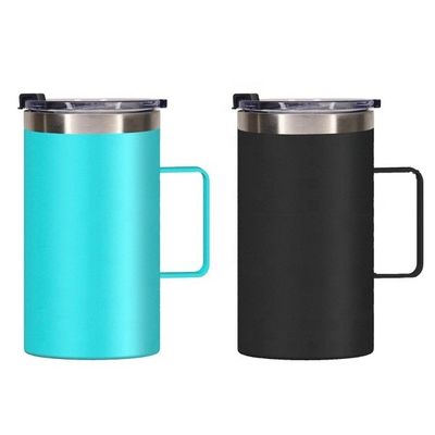 Taça de café de aço inoxidável de vácuo personalizada com mão 12-24 horas de isolamento
