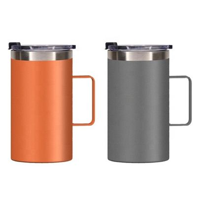 Taça de café de aço inoxidável de vácuo personalizada com mão 12-24 horas de isolamento