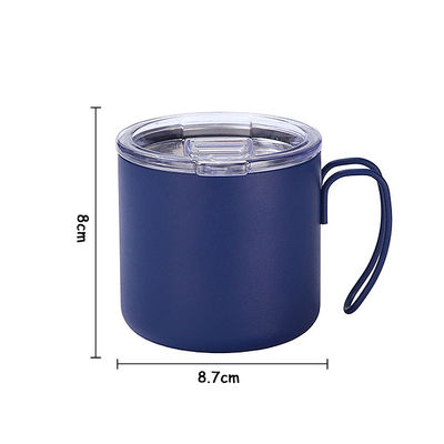Taças de café de aço de estilo clássico isoladas termicamente e seladas a vácuo para viagens rodoviárias