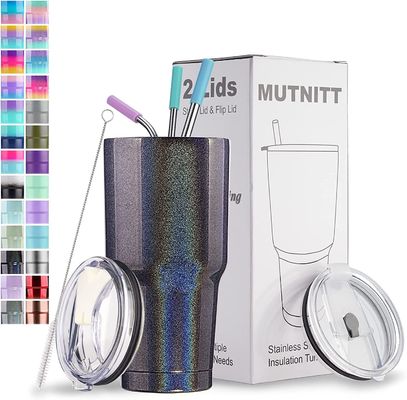Copo de café de viagem isolado de aço inoxidável personalizado com capacidade de 900 ml e logotipo