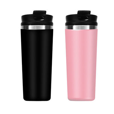 Taça de café de aço colorido logotipo canecas de viagem manter a bebida quente frio 12-24h