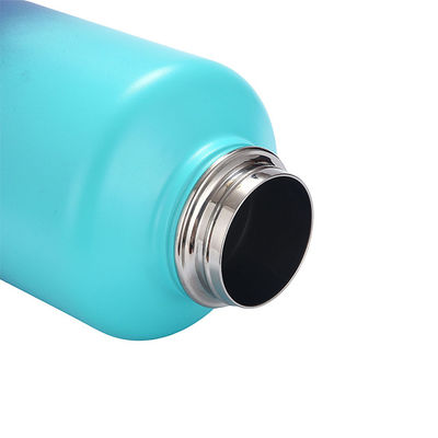 Ferro inoxidável Metal isolado Gym garrafa de água de grande capacidade para todas as necessidades de fitness
