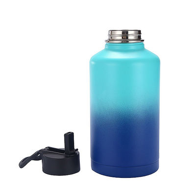 Ferro inoxidável Metal isolado Gym garrafa de água de grande capacidade para todas as necessidades de fitness
