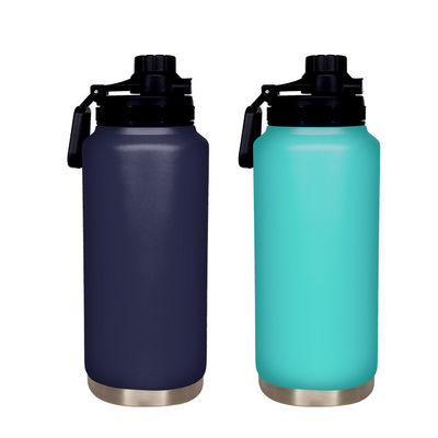 1000 ml garrafa de vácuo isolado garrafa de aço inoxidável com logotipo personalizado