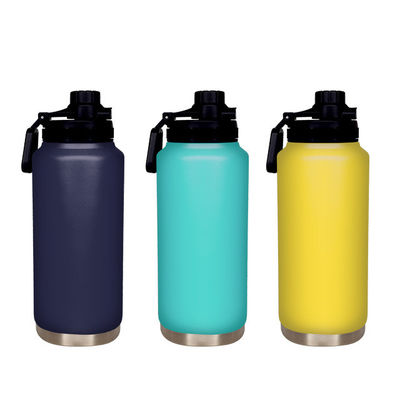 1000 ml garrafa de vácuo isolado garrafa de aço inoxidável com logotipo personalizado