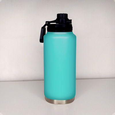 1000 ml garrafa de vácuo isolado garrafa de aço inoxidável com logotipo personalizado