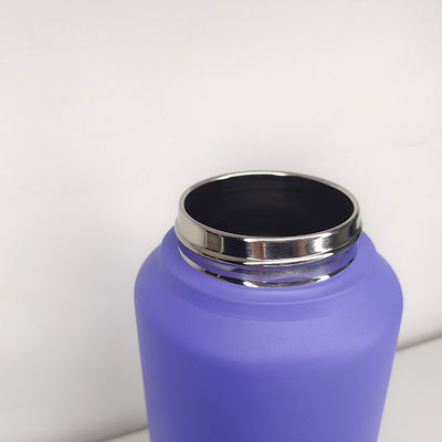 1000 ml garrafa de vácuo isolado garrafa de aço inoxidável com logotipo personalizado