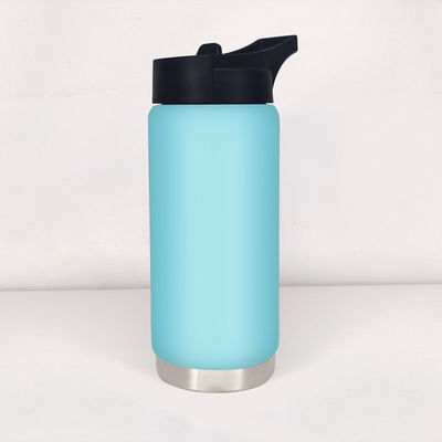Copo recto 550 ml frasco de boca larga isolado com tampa