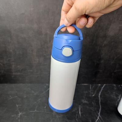 12oz Sublimação Bebês Tumblers garrafa de água para crianças com aço inoxidável dentro