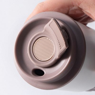 Taça recta 350ml 304 de aço inoxidável garrafa portátil montada no veículo para bebidas quentes