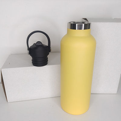 Garrafa de água isolada de aço inoxidável de 650 ml Design moderno para crianças ativas e ao ar livre