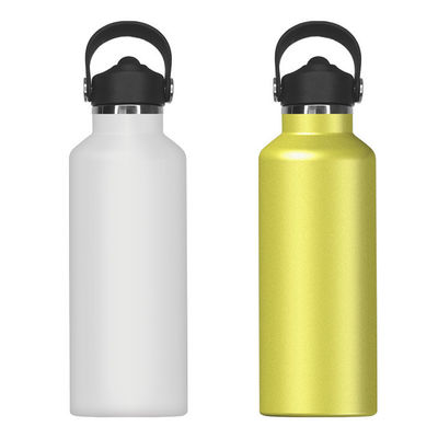Garrafa de água isolada de aço inoxidável de 650 ml Design moderno para crianças ativas e ao ar livre