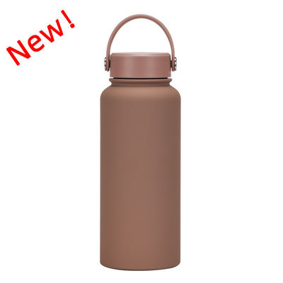 Flask isolado a vácuo com logotipo personalizado 2023 Candy Color Stainless Steel Sports Kettle