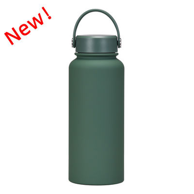 Flask isolado a vácuo com logotipo personalizado 2023 Candy Color Stainless Steel Sports Kettle