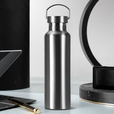 Flasca de vácuo de aço inoxidável de impressão completa personalizada para viagens e função ecológica
