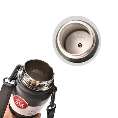 Garrafa de água para produção de copos de presente Primavera Flip Top Cap e água fervente Aplicável