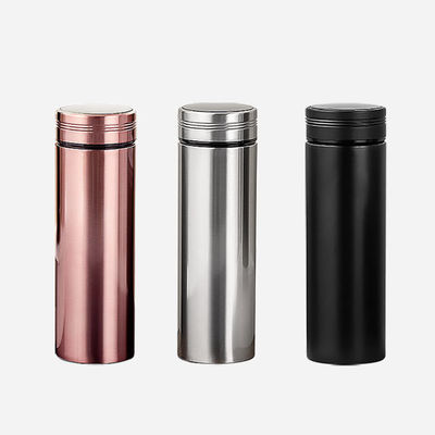 Tubarões de aço inoxidável isolados canecas de café bebidas inteligentes com temperatura digital