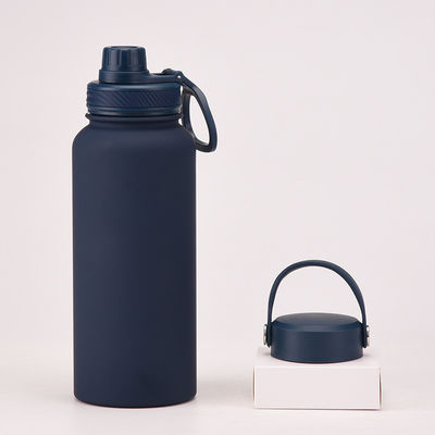 Flascos de vácuo 1 Litro Copo de café com tampa Bicicleta desportiva garrafa de água para performance