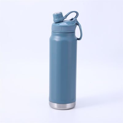 Flasca de vácuo de aço inoxidável de tipo metálico Flasca térmica esportiva isolada 32 oz garrafa de água