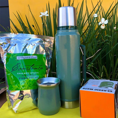 Taças de chá Yerba Mate à vácuo isoladas perfeitas para eficiência B2B