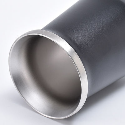 Copo de aço inoxidável isolado direto portavel de garrafa de suco de café à prova de vazamento
