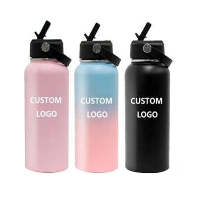 Logotipo personalizado 22oz garrafa de água espacial isolada para ferver água em aço inoxidável