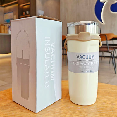 710ml de parede dupla, logotipo personalizado para café, perfeito para o seu negócio