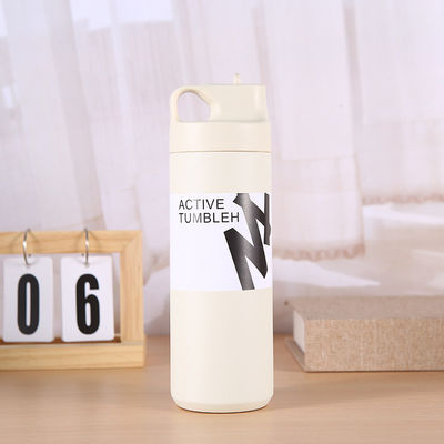 304 de aço inoxidável dentro de garrafa de vácuo de água tumbler com desenho animado e alça