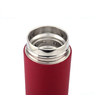 Garrafas de vácuo 500 ml Termos de chá de aço inoxidável garrafa de bebida isolada com filtro