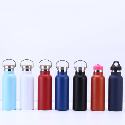 350 ml garrafa de viagem de parede dupla garrafa esportiva de aço inoxidável 304 para viagens ocasionais