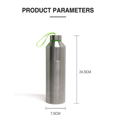 Logotipo personalizado 500 ml de aço inoxidável viagens, desportos garrafas de água Aplicável a todas as pessoas