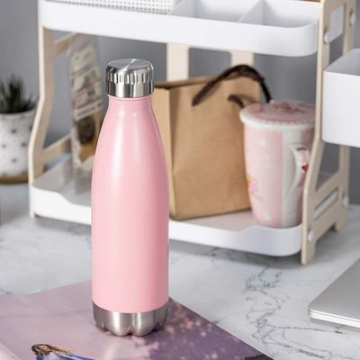 500 ml Flasca de vácuo de aço inoxidável de parede dupla para manter as bebidas quentes ou frias