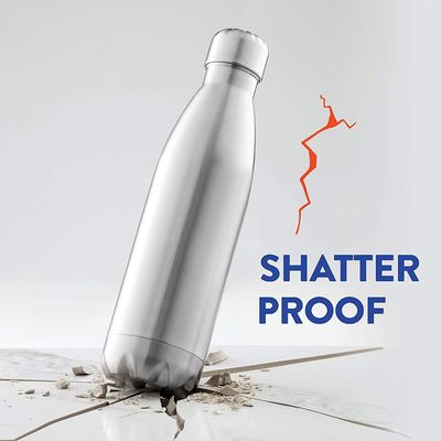 500 ml Flasca de vácuo de aço inoxidável de parede dupla para manter as bebidas quentes ou frias