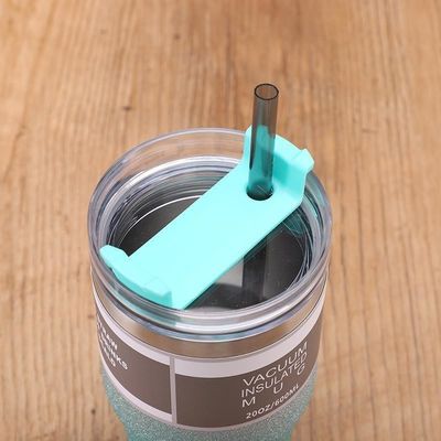 Copo de café de aço inoxidável, cálice de café com tampa, cálice de camping para festa