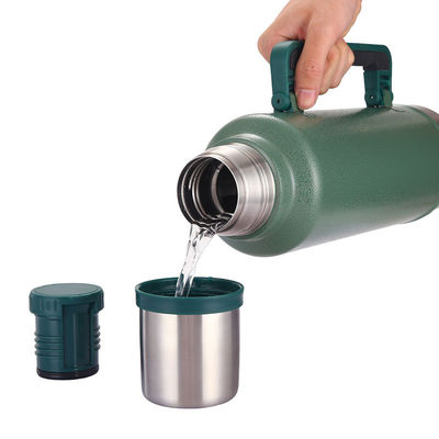 Caldas de viagem de aço inoxidável com melhor isolamento de grande capacidade com design interno personalizado