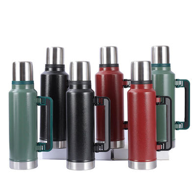 Caldas de viagem de aço inoxidável com melhor isolamento de grande capacidade com design interno personalizado