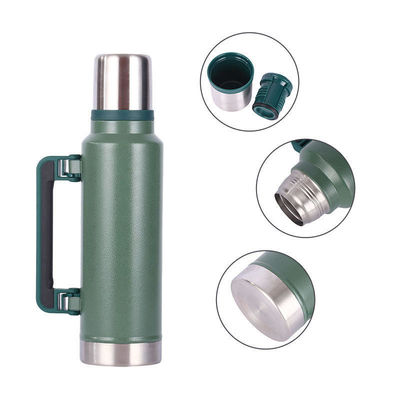 Caldeira de viagem de aço inoxidável de grande capacidade para vasos de auto-irrigação ao ar livre Design portátil