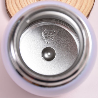 Desenho de desenhos animados 350ml Thermos de aço inoxidável com tampa de salto