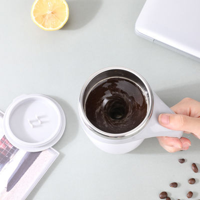 Copo de shaker de ginástica de aço inoxidável Taça elétrica com tampa aquecedor 380ml Design clássico