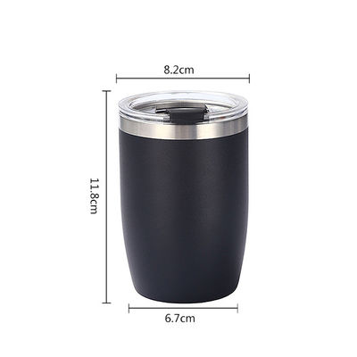 Vacuo isolado 12oz Bpa Bebê Tumbler caneca de café de parede dupla de aço inoxidável prova de derramamento caneca de viagem