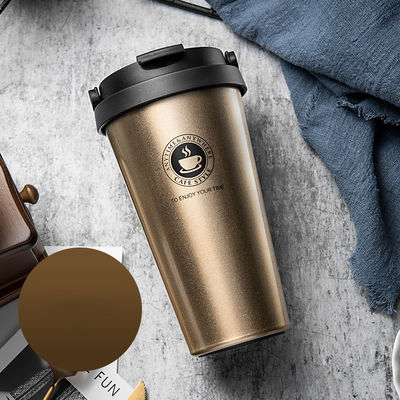 Taça de viagem Taça de café Bottle de água de vácuo isolado 500 ml para viagens ocasionais