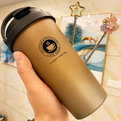 500 ml de inoxidável Tumbler aço isolante Copo garrafa de caneca de café em estilo de design clássico