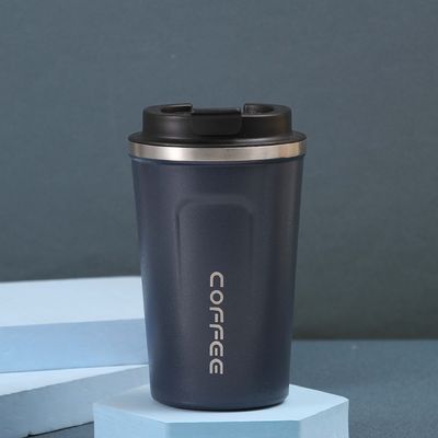 Personalize o logotipo aceitável Moda de luxo térmico de metal caneca de café Taça de presente Produção