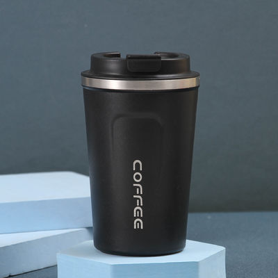 Personalize o logotipo aceitável Moda de luxo térmico de metal caneca de café Taça de presente Produção